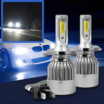 Becuri Auto Ultra-Luminoase SilverLED (H4 sau H7)
